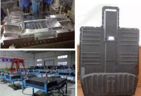 CFRT成型多層産品(pǐn)新能源汽車電池(chi)支架有什麽優勢(shi)